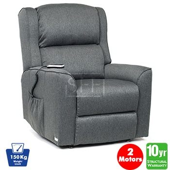 Baltimore Dual Motor Lift Chair in Fabric