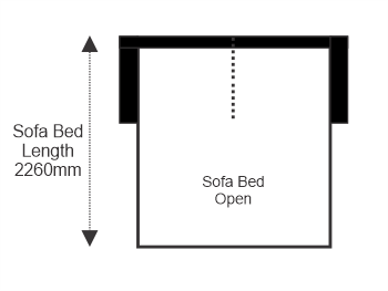 Open Sofa Bed