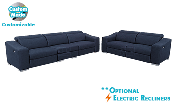 Domino King Sofas in Fabric
