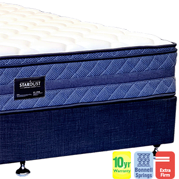 Stardust Extra Firm Double Mattress and Base